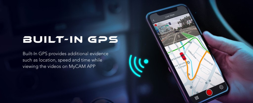 DS315WG + RC-E11 Car Dash Cam