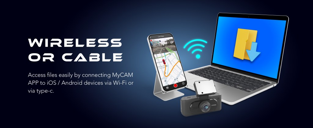 DS315WG + RC-E11 Car Dash Cam