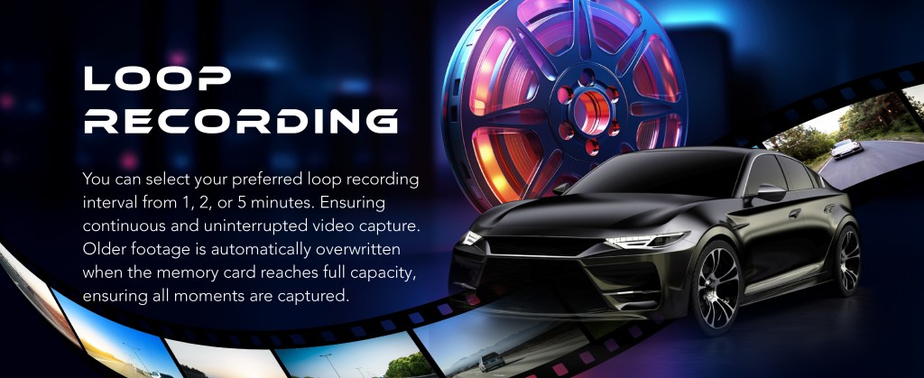 DS315WG + RC-E11 Car Dash Cam